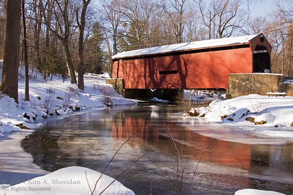 Bartrams Bridge In Snow_0196a
