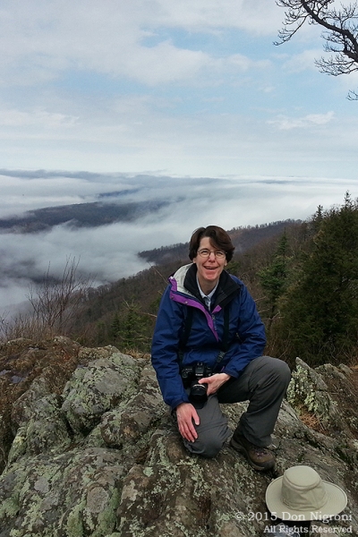 Day 2: On top of the world, young and naive. Shenandoah National Park.